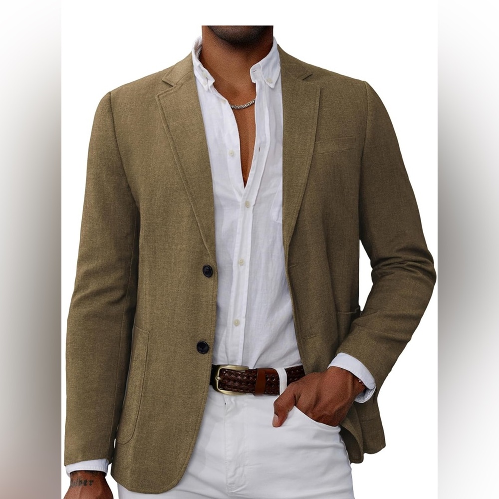 GRACE KARIN Men's Casual Blazer Suit Jackets 2XL